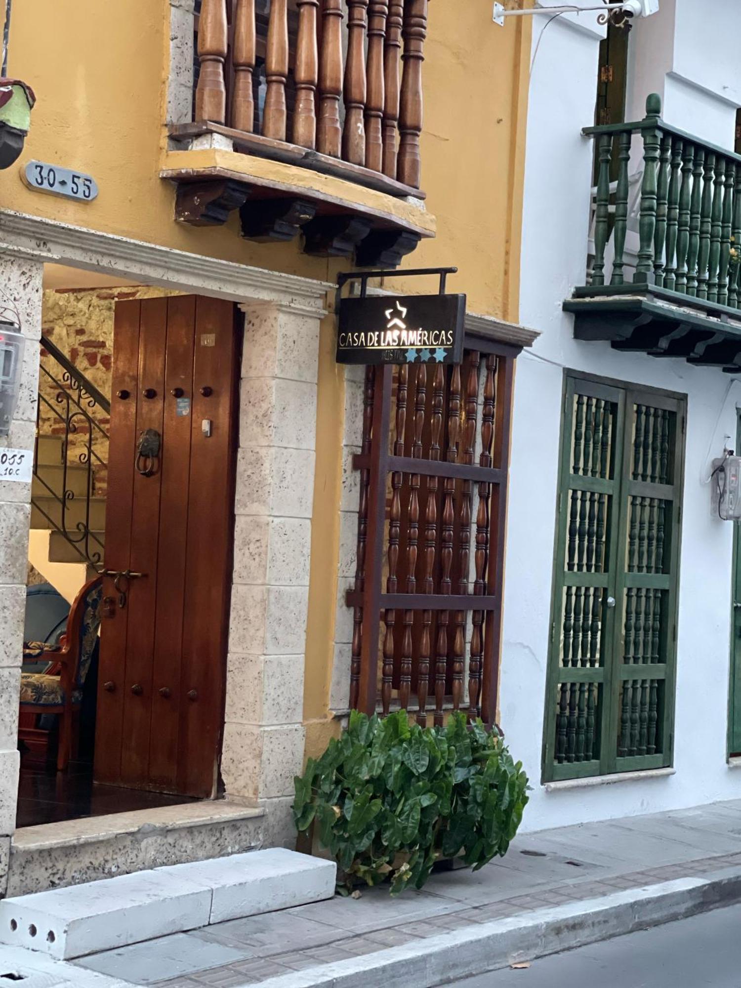 Hostal Casa De Las Americas Cartagène Extérieur photo